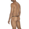 CUT4MEN Sting effet Cuir Crossed Noir